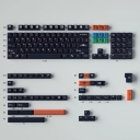 Flight JTK 104+25 Full PBT Dye-subbed Keycaps Set for Cherry MX Mechanical Gaming Keyboard 64/87/98